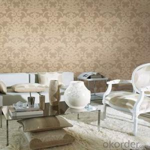 Wallpaper From China Metallic Bedroom Non Woven Wallpaper Adhesive System 1