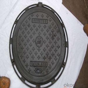 Ductile Iron Manhole Cover EN124 B125 for Industry System 1