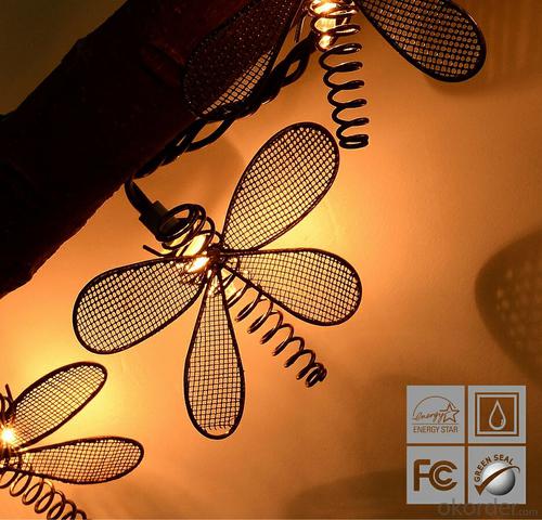 Dragonfly Light String LED Light String for Outdoor Indoor Party Festival Halloween Decoration System 1