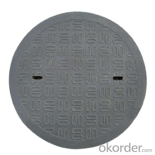 Ductile Iron Manhole Cover with Customized Designs System 1