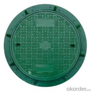 Ductile Iron Manhole Cover with Square and Round Shape