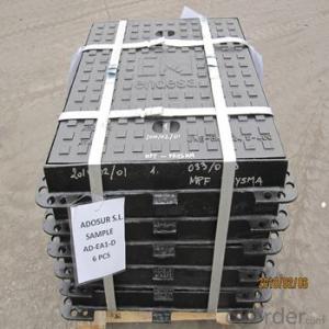 Ductile Cast Iron Manhole Cover D400 with Ranges of Sizes System 1