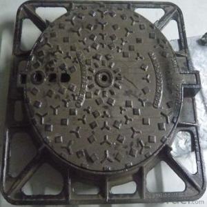 Ductile Cast Iron Manhole Cover D400 with Ranges of Colors System 1