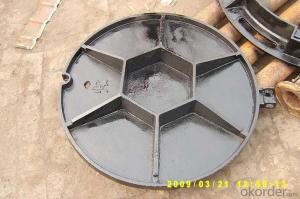 Economical Durable Easy Using EN124 Ductile Iron Manhole Cover System 1