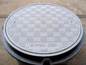 Ductile Iron Manhole Cover with  High Strength System 1