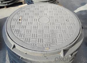 Ductile Iron Manhole Cover with Square or Round Hot Sale in China System 1
