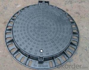 Ductile Iron Manhole Cover C250 and D400 EN124 System 1