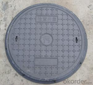 Ductile Iron Manhole Cover C250 and B125 with Different Sizes System 1