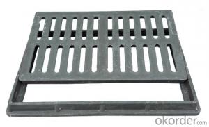 Ductile or Cast Iron Manhole Cover with Grating EN124 of High Quality System 1