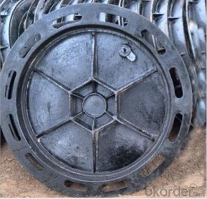 Ductile Iron Manhole Cover C250  for Mining System 1