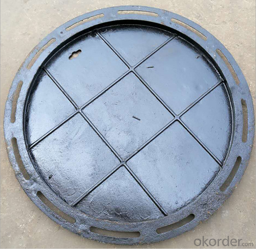 Ductile Iron Manhole Cover in Industrial and construction with High Quality System 1