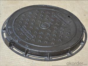 Ductile Iron Manhole Cover D400 for Construction in China