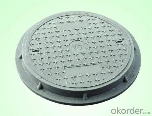 Ductile Iron Manhole Cover B125 and D400 with Different Sizes System 1
