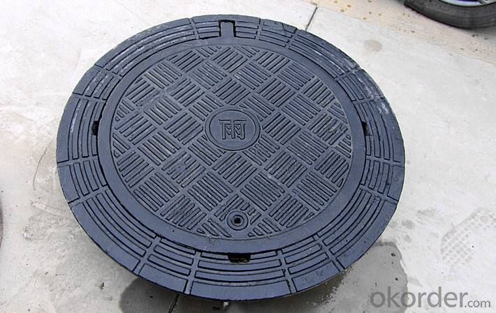 Ductile Iron Manhole Cover  for Industry with Heavy Duty System 1