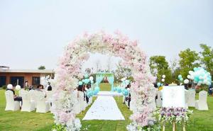 Wedding Site artificial grass can be used for decoration System 1
