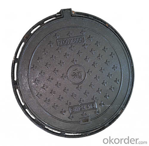 Ductile Iron Manhole Cover with EN124 D400 in China System 1