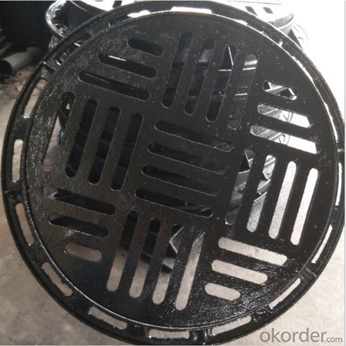 Ductile Iron Manhole Cover  for Construction with EN124 Standard System 1