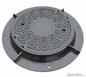 Ductile Iron Manhole  Cover with EN124 C250