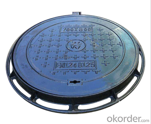 Ductile Iron Manhole Cover with Competitive Price EN124 System 1