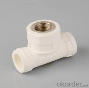 PPR Pipe Fitting Female&amp;Male Threaded Tee  with high quality
