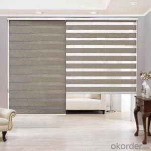Solid Day Night Zebra Roller blinds /Zebra Roller Shades/Zebra Curtains for living roomZebra Blind System 1