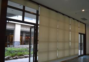 roller vertical fabric spring loaded curtain of roman style System 1