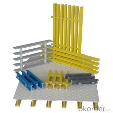 Corrosion Resistance Multi-Color FRP Pultrusion Grating System 1