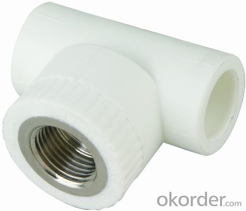 Plastic Tubes China PP-R Three Tee Fittings for Industrial Application System 1