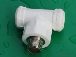 PPR Pipe and Fittings Equal Tee and Reducing Tee from China Factory
