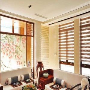 Bamboo Blinds Zebra Roller Blinds with Chinese Style System 1