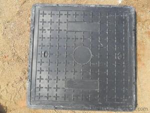 Cement Manhole Cover and Ductile Iron Manhole Cover System 1