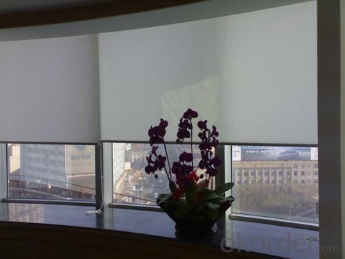 100% Blackout Roller Blinds Fabric Waterproof Roller Curtain System 1