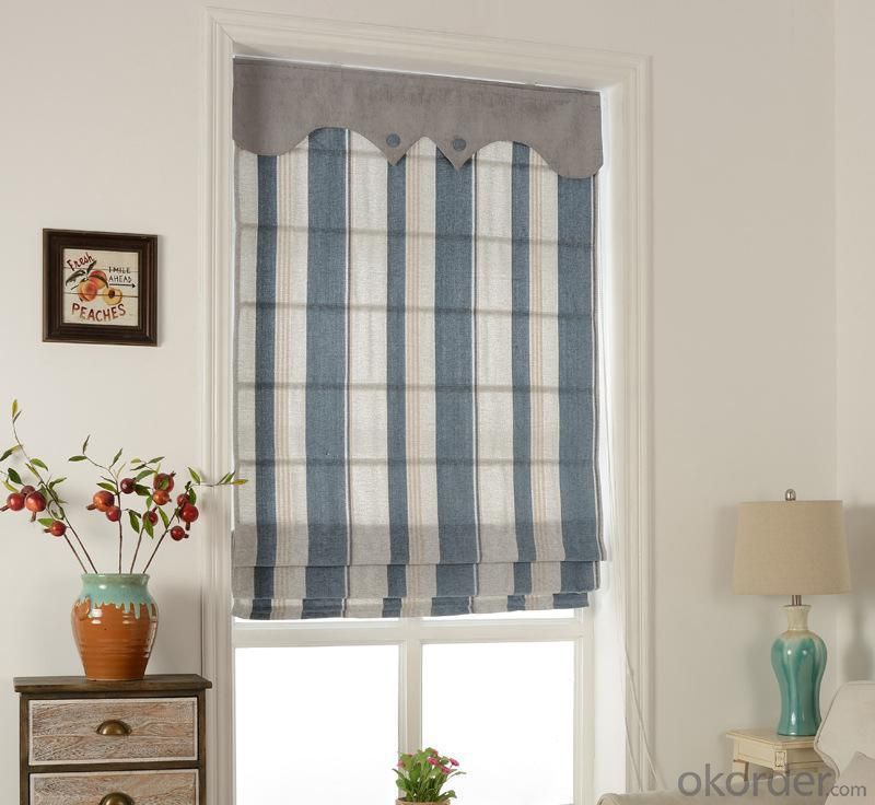 Home Ready Made Vertical Blind Fabric Rolls Jacquard Window Curtain ...