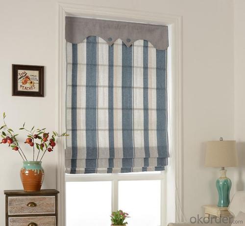 Home Ready Made Vertical Blind Fabric Rolls Jacquard Window Curtain System 1