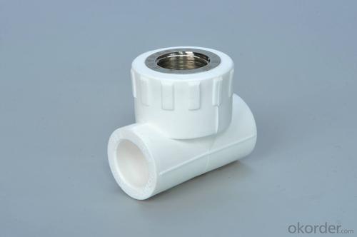 2024 China 4 Way PVC Plastic Pipe Fittings PP-R Equal Tee for Industrial Application System 1