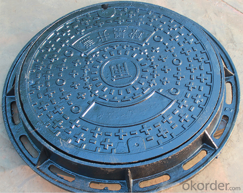 Ductile Iron Manhole Cover With EN124 Standard Made by Professional Manufacturer System 1