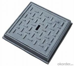 Ductile Iron Double Triangle Grating with Hingle EN124