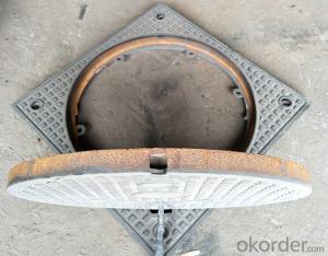 Ductile Iron Manhole Cover EN124 Standard with New Style in China