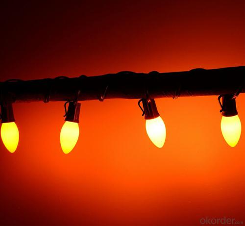 Yellow LED Bulb Light String for Outdoor Indoor Wedding Stage House Garden Decoration System 1