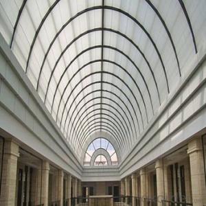 Semicircular Ceiling Curtain for Top Floor Skylight Shading System 1