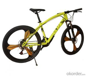 Mountain Bike Three Knife One Wheel Bicycle 26 Inch 21 Speed High Carbon Steel Sports Bicycle