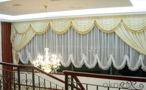 eiectric roman curtain with fabric for house