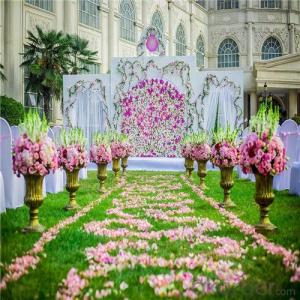 Wedding site decorative artificial turf