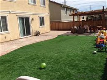 fake grass garden residential artificial grass china  supplier garden lawn System 1