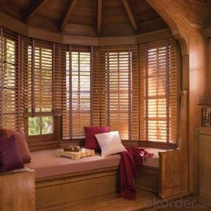 Wooden Bamboo Blinds and Curtains for Room Blackout