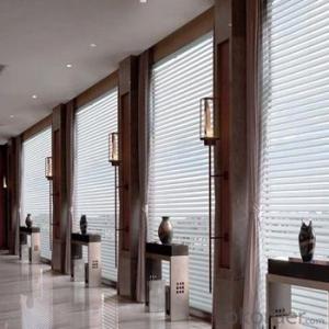 roller waterproof  fabric electric curtains of roman style