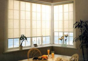 Motorized Blackout and Sunscreen fabric roller blind