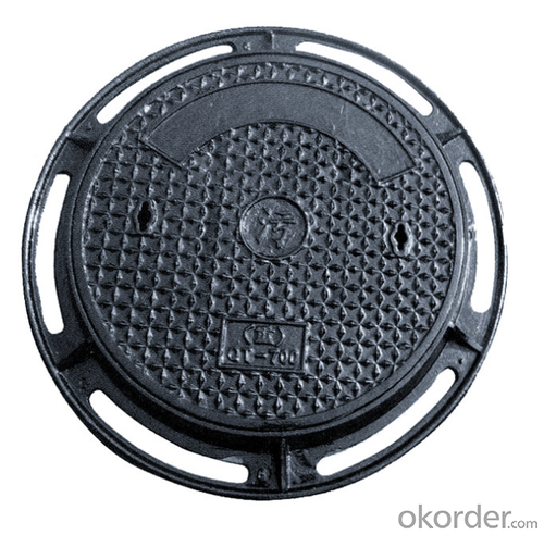 Ductile Iron Manhole Cover with High Quality for Industry System 1