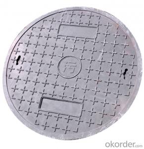 Ductile Iron Square Manhole Cover with EN124 D400 System 1