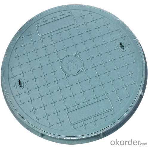 Ductile Iron Manhole Cover with EN124 Heavy Duty System 1